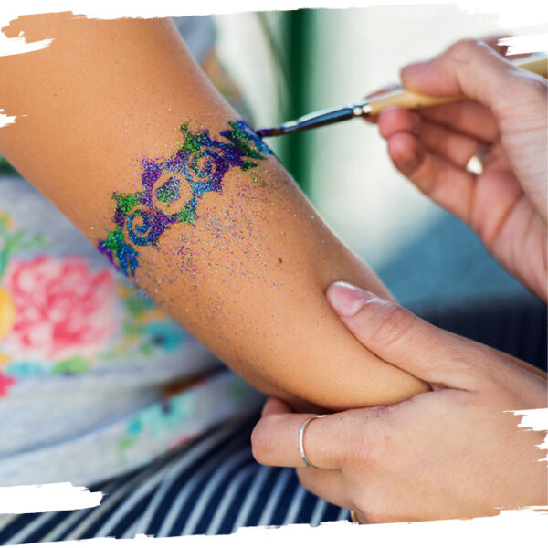 Glitzertatoos
