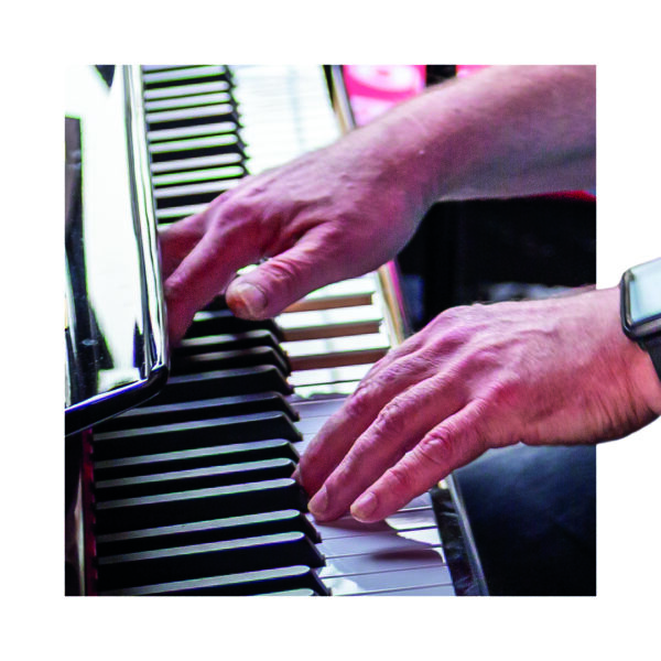 Pianist am Tapas