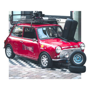 CoffeNCooper Karaoke vor dem Fahrradladen Balance